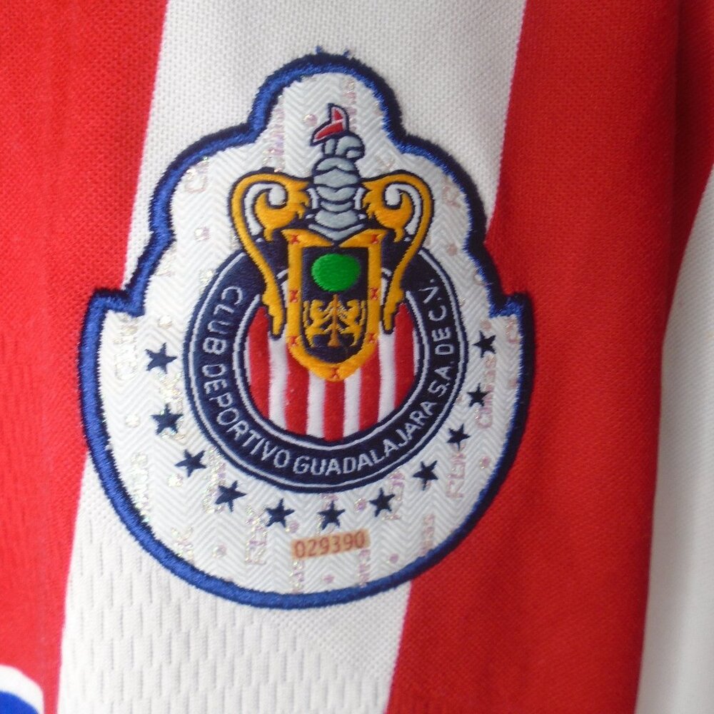 Reebok Deportivo Guadalajara Chivas Jersey Men's Size XL Red/White/Blue - Picture 2 of 6